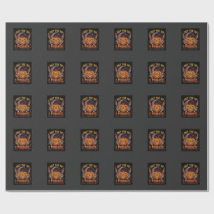 Gewoon Tip Premise Halloween Pompoen Bloederige Me Cadeaupapier