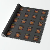 Gewoon Tip Premise Halloween Pompoen Bloederige Me Cadeaupapier (Uitgerold)