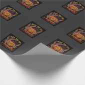 Gewoon Tip Premise Halloween Pompoen Bloederige Me Cadeaupapier (Hoek)