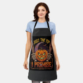 Gewoon Tip Premise Halloween Pompoen Bloederige Me Schort (Gedragen)