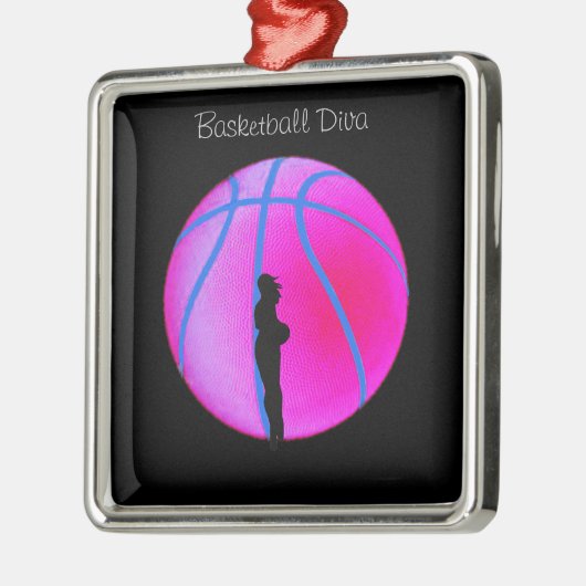 Gewoon Tonjia B-Ball Diva op Black Ornament (Links)