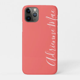 Gewoon Trendy Personalized Coral Case-Mate iPhone Case