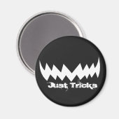 Gewoon Tricks Evil Smile Halloween Magneet (Voorkant / Achterkant)