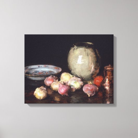 Gewoon uien canvas afdruk (Voorkant)