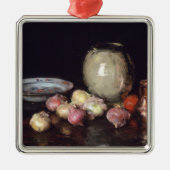 Gewoon uien metalen ornament (Voorkant)