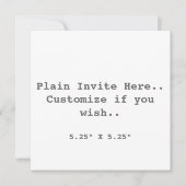 Gewoon uitnodigen... kaart (Voorkant)