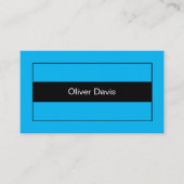 Gewoon ultiem blauw Visitekaartje (Voorkant)