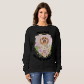 Gewoon van een meisje dat van haar Poodle Speelgoe Trui (Voorkant volledig)