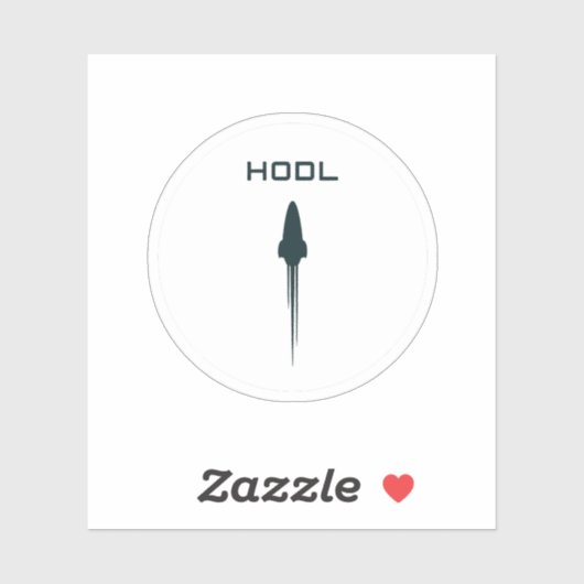 Gewoon vasthouden sticker (Vel)