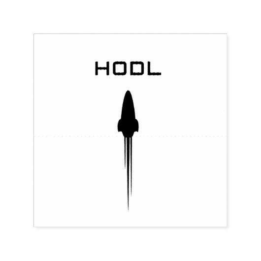 Gewoon vasthouden  zelfinktende stempel (Design)