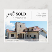 Gewoon verkoop van onroerend goed Realtor Marketin Briefkaart (Voorkant)