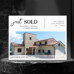 Gewoon verkoop van onroerend goed Realtor Marketin Briefkaart<br><div class="desc">Verspreid de wereld rond met dit stijlvolle,  aanpasbare briefkaart,  met uw aangepaste afbeeldingen en tekst. Voeg je eigen info eenvoudig toe door op de optie 'personaliseren' te klikken.</div>