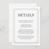 gewoon verliefd informatiekaartje (Voorkant / Achterkant)