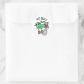 Gewoon Versla Het Grappige Bak Pun Ronde Sticker (Tas)