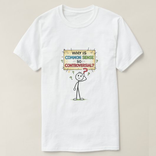 Gewoon Verstand (5a) T-shirt (Design voorkant)