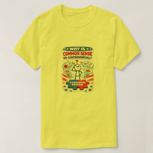 Gewoon Verstand (8a) T-shirt (Design voorkant)