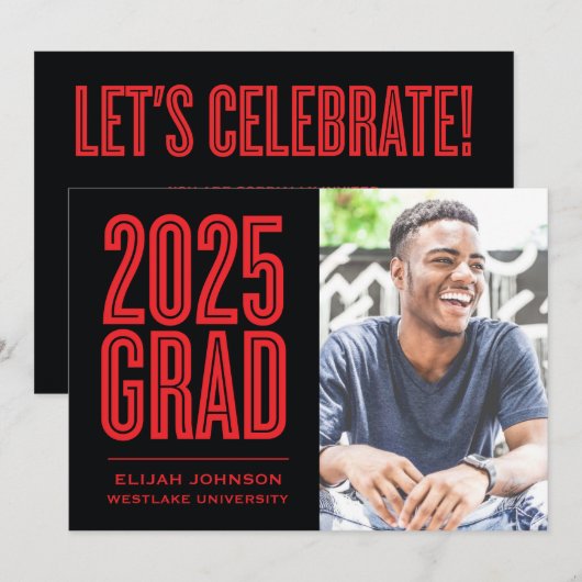 GEWOON VET 2025 AFSTUDEERDER FOTO AFSTUDEREN UITNO KAART (Voorkant / Achterkant)