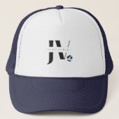 Gewoon Vibin' Trucker Hoed (Hedendaags) Pet (Voorkant)