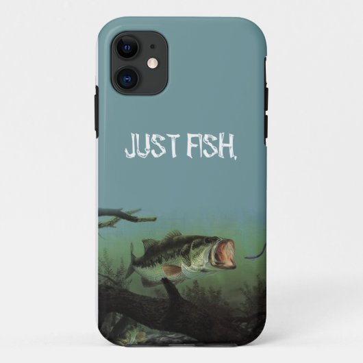 GEWOON VIS (LARGEMOUTH) Case-Mate iPhone CASE (Achterkant)