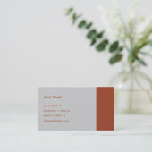 Gewoon Visitekaartje (Staand voorkant)