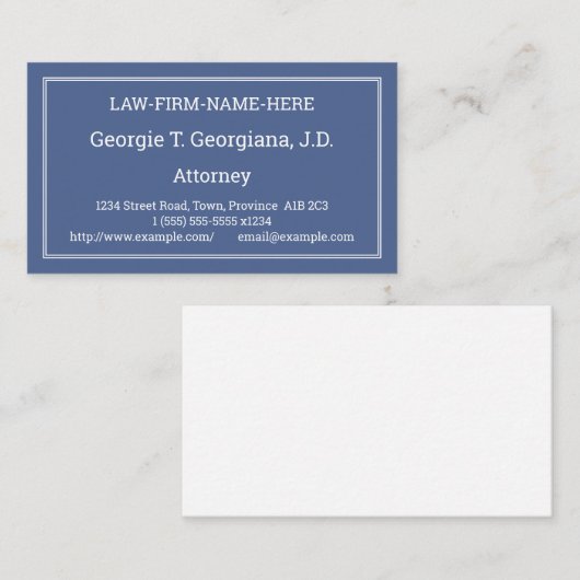 Gewoon Visitekaartje (Voorkant / Achterkant)