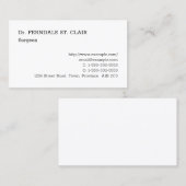 Gewoon Visitekaartje (Voorkant / Achterkant)