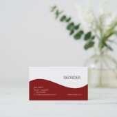 Gewoon Visitekaartje (Staand voorkant)