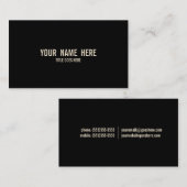 Gewoon Visitekaartje (Voorkant / Achterkant)