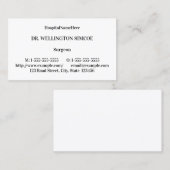 Gewoon Visitekaartje, Specialist voor de gezondhei Visitekaartje (Voorkant / Achterkant)