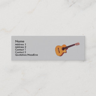 gewoon visitekaartje van de guitar klassiek