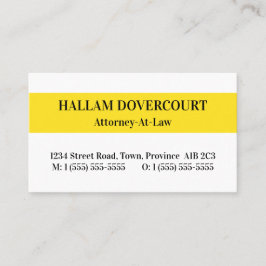 Gewoon Visitekaartje voor rechtsbeoefenaars