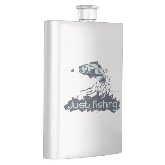 Gewoon vissen op springvis met grafische drink flacon (Rechts)