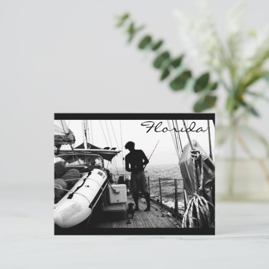 gewoon Visserij' Briefkaart (Staand voorkant)