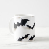 Gewoon vleermuizen voor Halloween. Koffiemok (Voorkant links)