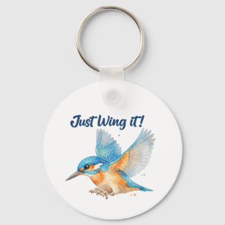 Gewoon Vliegen! Ijsvogel Sleutelhanger