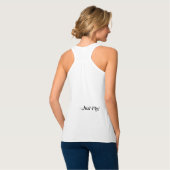 Gewoon vliegen, nooit shirt landen (Volledige Achterkant)