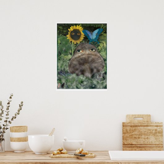 Gewoon Voedsel Voor Liefde Poster (Keuken)