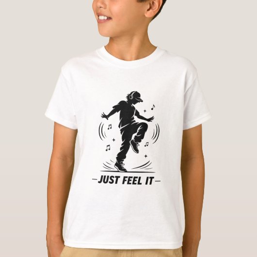Gewoon Voelen  | Cool Dansen T-shirt (Voorkant)