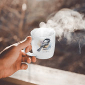 Gewoon vogelte zwart Pet chickadee Koffiemok