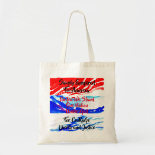 Gewoon voor Amerika begeerd Tote Bag