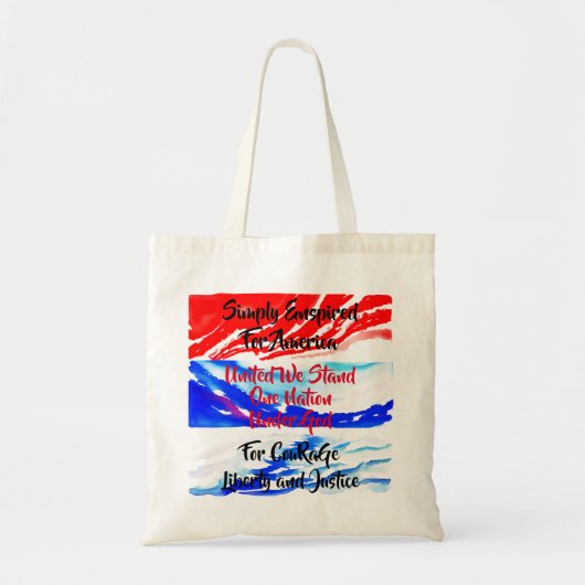 Gewoon voor Amerika begeerd Tote Bag (Voorkant)