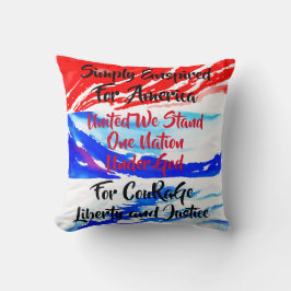 Gewoon voor Amerika Kussen