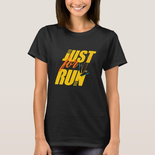 Gewoon voor hardlooploper t-shirt (Voorkant)