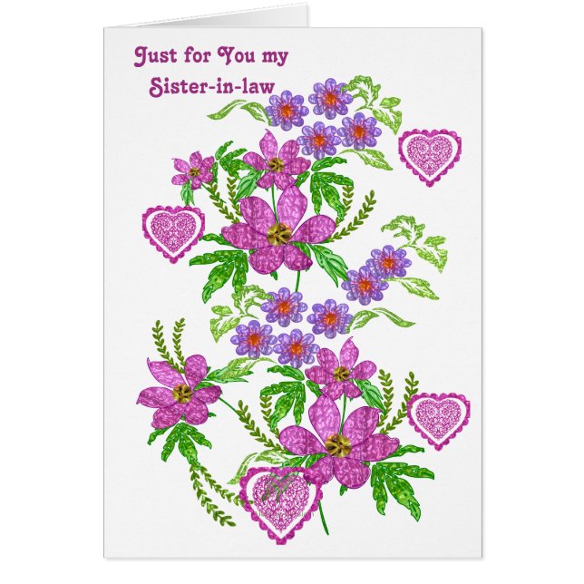 Gewoon voor jou, mijn schoonzus (Voorkant)