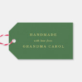 Gewoon voor u Sugar Cookie Custom Cadeaulabel (Achterkant Horizontaal)