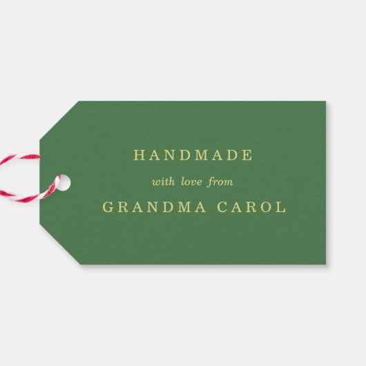 Gewoon voor u Sugar Cookie Custom Cadeaulabel (Achterkant Horizontaal)