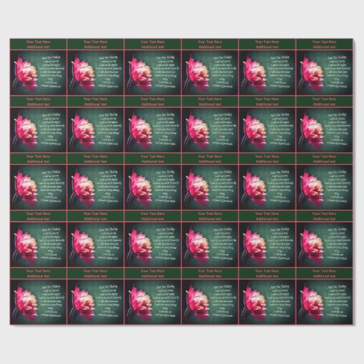 Gewoon voor vandaag Bloem Reiki Inspirerend Cadeaupapier (Vlak)