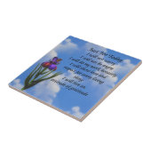 Gewoon voor vandaag Inspirerend gebeden Tegeltje (Zijkant)