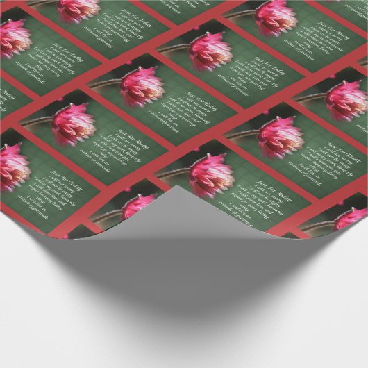 Gewoon voor vandaag Inspirerend Reiki Floral Cadeaupapier (Hoek)