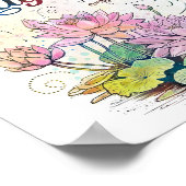 Gewoon voor Vandaag Reiki Principes Voorschriften Poster (Hoek)